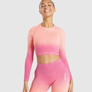 Gymshark ls crop top